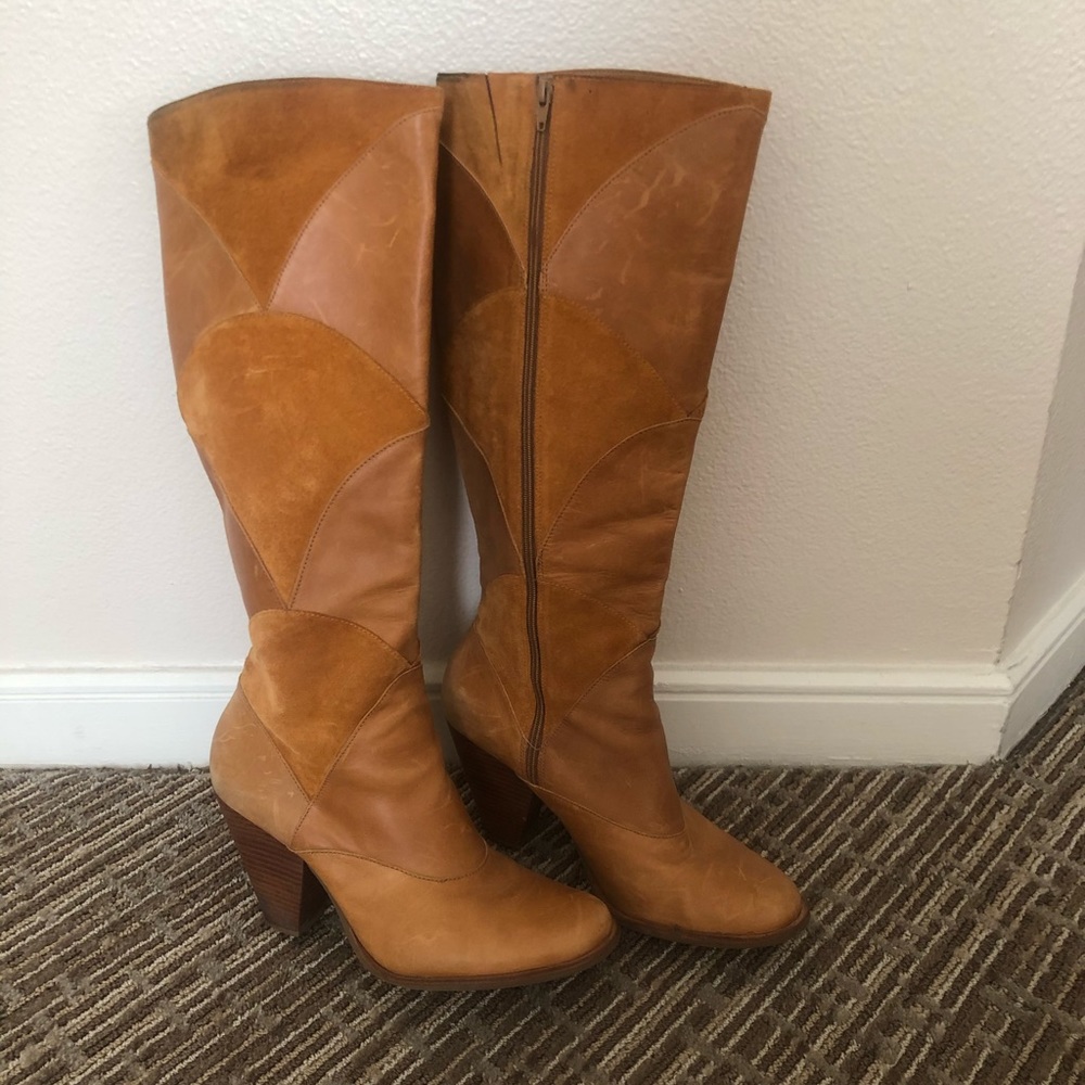 Schuler&Sons Pennsylvania tan boots size 10